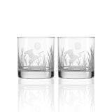 Flying Heron 3 Piece Gift Set - Whisky Decanter & Rocks Glasses