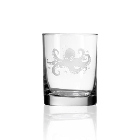 Octopus 13 oz Double Old Fashion - Set of 12