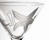 Starfish 10 oz Martini Glass - Set of 12